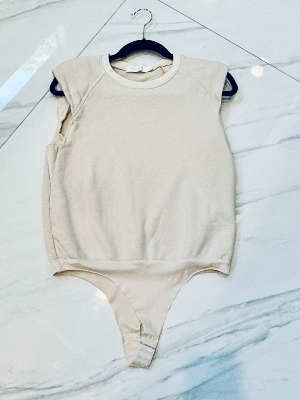 Jonathan Simkhai Channing sleeveless bodysuit, Small